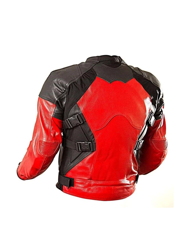 Armored Deadpool Leather Jacket