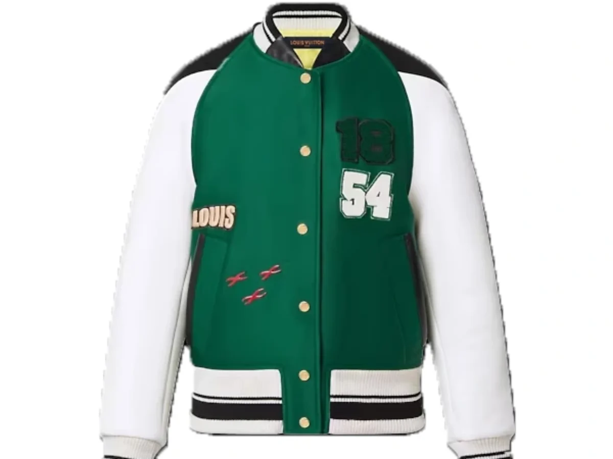 Louis Vuitton Patch Varsity Jacket - The Leather Jackets