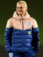 lionesses jacket pink and blue